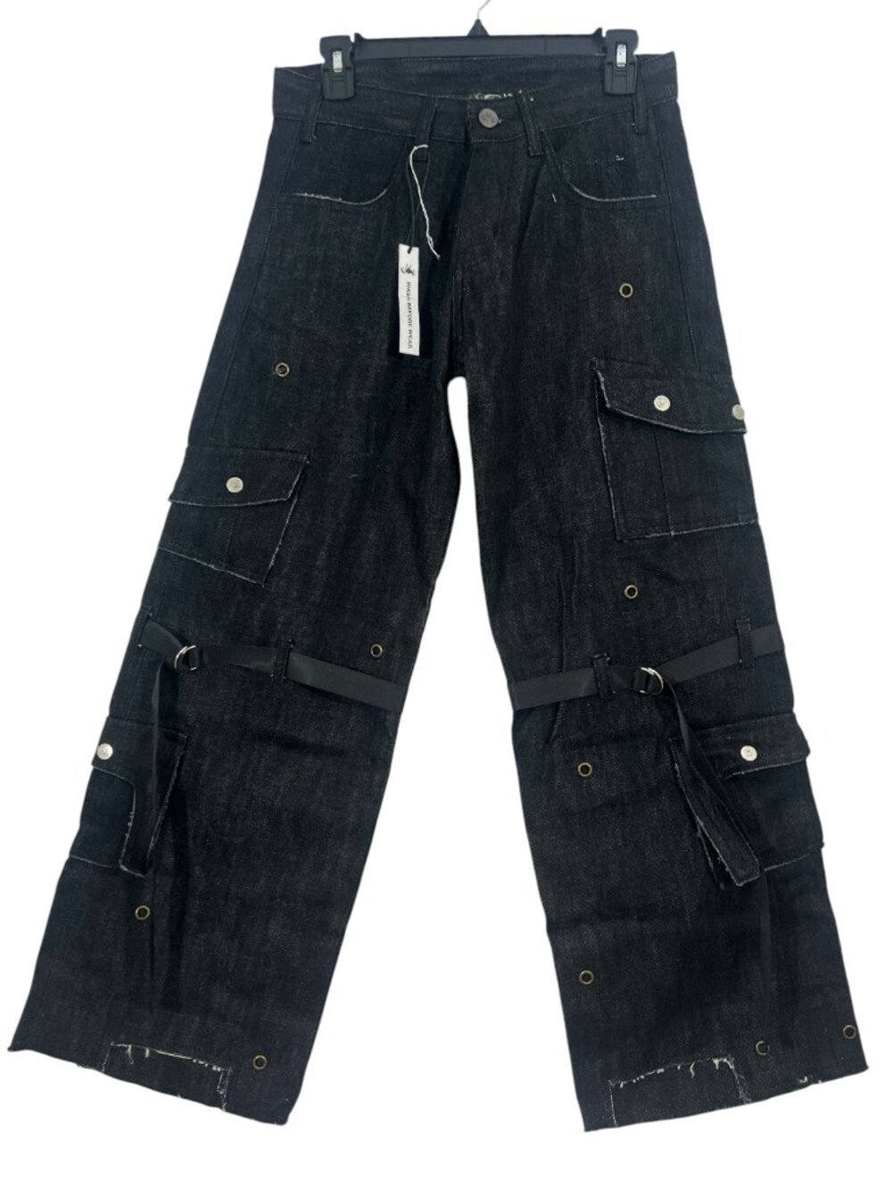 Fait Parl Lui Les Demons Portent Cargo Jeans Size 28 NWOT